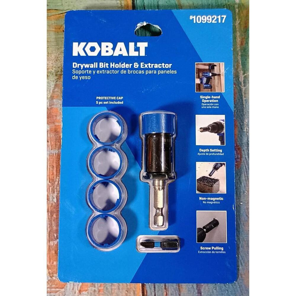 Kobalt Drywall Bit Holder & Extractor Set